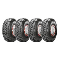 Combo: 4 Pneus Maxxis Trepador 40/15.5 aro 22 + Roda Tuff 22x9