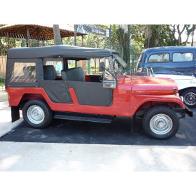 Carroceria em Fibra para Jeep Willys CJ6 / Bernardão 4 Portas Nacional