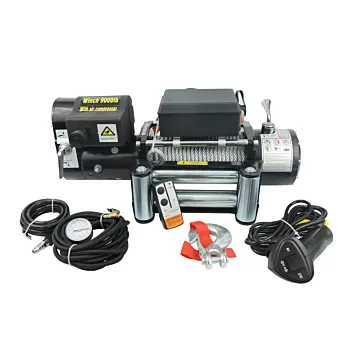 Guincho Elétrico Winch 12.000lbs 12V Pro Line c/ Compressor de Ar + Controle s/ Fio