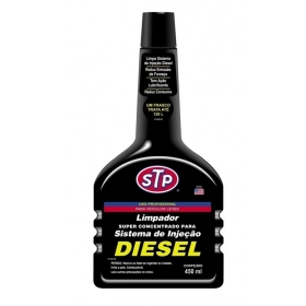 LIMPEZA COMPLETA  SISTEMA DE INJEÇÃO DE COMBUSTIVEL PARA MOTOR DIESEL LEVE 12/450ML ST-3330BRBR