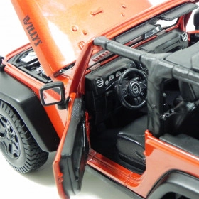 Jeep Wrangler 2014 Aberto 1/18 - Miniatura