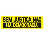 ADESIVO sem justiça não há democracia (115)