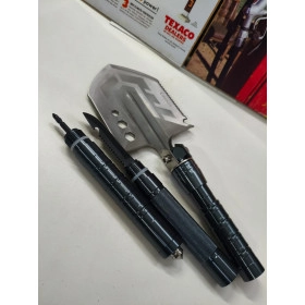 Kit Pá Tática Dobrável Militar Escavação Multiuso Camping