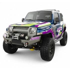 Para choque Dianteiro Novo Troller Original 2015 em Diante Off Road  com Mesa de Guincho