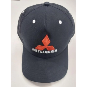 Boné Estilo USA  Mitsubishi com Regulagem e Rede