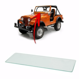 Vidro Incolor do Para-brisa Jeep Willys Cj5 e CJ6 ( Quadro Fixo )