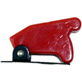 Capa Botão / Capa de Botão Caça / Capa Chave Alavanca na cor Vermelha