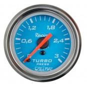 Pressão de Turbo 0-3Kg ø=60mm Rosca =Bico 8mm  Azul (W04.381R)