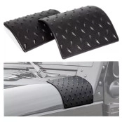Protetor de carenagem Externa / Curvão lateral Body Armor para Jeep Wrangler JK JKU Unlimited Rubicon 2007-2018 - O Par