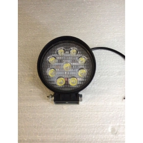 Farol de Milha LED com 27W / 9 LEDs  - 150mts de Alcance - Ideal para substituição do Original do Troller