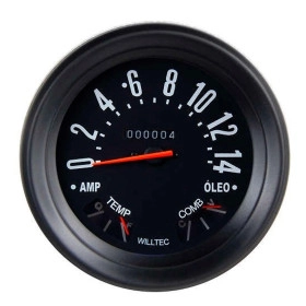 Velocímetro Jeep Willys  1955 à 1983  - Instrumento Combinado (Novo)