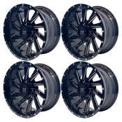 Rodas 18x9 Off Road Liga Leve Reforçada Off Set Zero (Jogo)