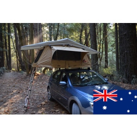 Barraca Camping Para Teto modelo Side Awning de 3,10 mts x 1,43 mts x  1,20 mts expedition compacta  - K2 Camping 