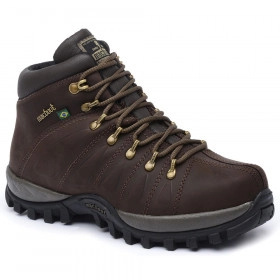 Bota MacBoot Adventure Cano Alto Ideal para Trilhas Pesadas e Leve para Caminhadas.