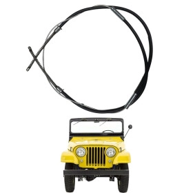 CABO DO FREIO DE ESTACIONAMENTO SECUNDÁRIO (RODAS) JEEP WILLYS CJ5 (1960 A 1983)