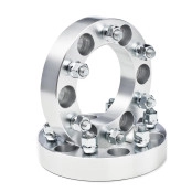 PAR DE ESPAÇADORES / ALARGADORES DE RODA 5U030 5X139,7 38,1MM ROSCA 1/2" PARA JEEP  WILLYS   DODGE RAM 1500 4X2 1985