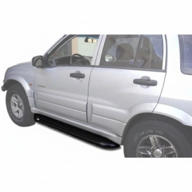 Estribo Xadrez 1/2" Para Chevrolet GM Tracker até 2008 / 2009 4 portas e Suzuki Gran Vitara até 2005 - O Par