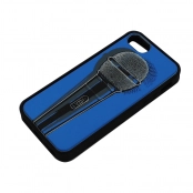 Capa Iphone 5 / 5S Tylt Pillo - Microfone - Azul e Preta