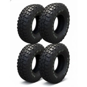 Jogo de Pneus 245/75 R16 Mud Terrain GT Radial - TR4 com Lift de 2, Vitara, Toro , Tracker com lift 2