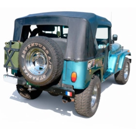 Capota Conversível para Toyota Bandeirante Curta na Cor Preto.