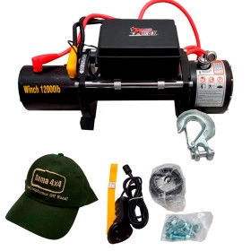 Guincho Elétrico Winch 12.000lbs / 5400 Kg SEM CABO, SEM ROLETE (Preço exclusivo p/ pessoa Física)