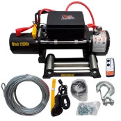 Guincho 12.000 LBS + Controle Remoto Sem Fio + Cabo + VALOR PARA PESSOA FÍSICA