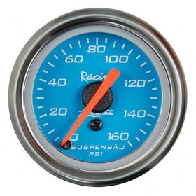 Manômetro Suspensão 0 - 160 PSI    ø=60mm Rosca =Bico Azul (W04.109R)