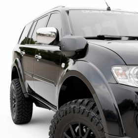 Snorkel Pajero Dakar (Estilo Original Savana) Feito em Fibra Reforçada Protege o Motor Evitando a Entrada de Água