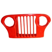 Grade Dianteira em Fibra p/ Jeep Willys cj5 ano 55 á 83