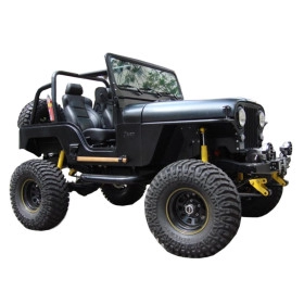 Para-Lama para Jeep Willys CJ5 - Lado Esquerdo - Modelo Rock Crawler XTreme by USA
