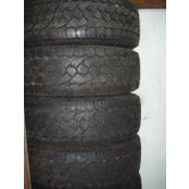 5 pneus Wrangler Goodyear AT 31x10,5 R15 com 1 semana de uso 