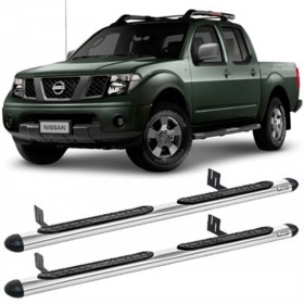 Estribo Tubular para Nissan Frontier Cabine Dupla  - Ano 2007 em Diante