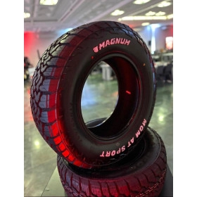 Pneu 265/70 R17  All Terrain - AT  50% Off Road, 50% on MGM, alta durabilidade  - Lateral reforçada