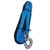 Cabo de Kevlar Azul com Gancho 8.9mm Ruptura 5.400kg 13.500 LBS Marca Kevlar