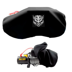 Capa para Guincho com Logo JAVALI em Neoprene Ideal para Guinchos 8500lb 9000lb  12000lb 13500lb