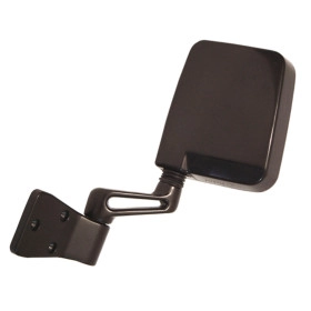 Retrovisor Modelo Wrangler com Espelho para adaptação em Jeep Willys - Lado Esquerdo (Não Inclui o Suporte)