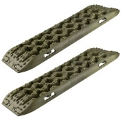 Prancha de desatolamento / Desatolagem em Nylon Reforçado- Suporta até 5 Toneladas - O PAR - Verde Militar