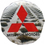 Capa Pneu Mitsubishi com fundo de areia Ref. 1279/SA