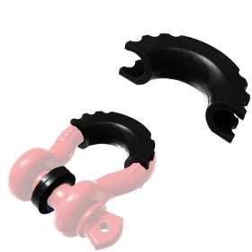 Jogo de Borracha Silenciosa para Anilha 3/4" ou 5/8" - p/ 2 Anilhas - Cores Sortidas