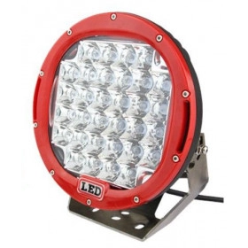 Farol de led 8 ½ polegadas  32 leds - 225 W - lente acrílica, USA Ideal para Land Rover Defender, Troller, Wrangler - Mo