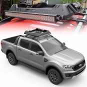 Bagageiro para Ford Ranger - Cabine Dupla Todos os Anos (Em Aço Carbono) ( Não acompanha Acessórios )