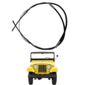 CABO DO FREIO DE ESTACIONAMENTO SECUNDÁRIO (RODAS) JEEP WILLYS CJ5 (1960 A 1983)