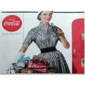 Quadros Decorativos Retro (Imagens Retro) - Tema: Coca-Cola Drink - Ref: 7042/SA