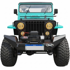 Para choque Dianteiro Jeep Willys CJ3 e CJ5 Todos