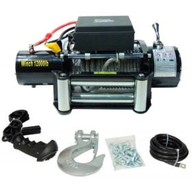 Guincho 12.000 libras Elétrico  / 5400kg com Controle Com Fio, Linha Profissional