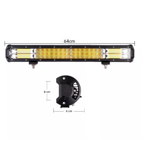 Barra Super LED 360W  66cm 300 Metros de Alcance em Área Livre 