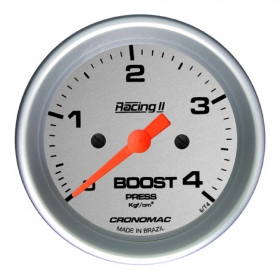 Pressão do Turbo 4 Kgf/cm²  - ø=60mm - Cronomac Linha Racing II