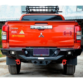 Para-choque Traseiro p/ Mitsubishi Triton 2020 em diante Importado USA ESTOQUE LIMITADO