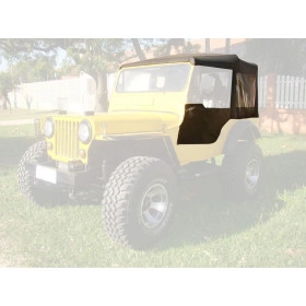 Capota conversível Pissoletro para Jeep Willys 1951