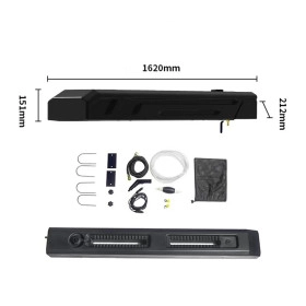 Tanque Reservatório p/ Rack de Teto para água com Mangueira Pressurizada 17 Litros - Ideal para Camping e Offroad